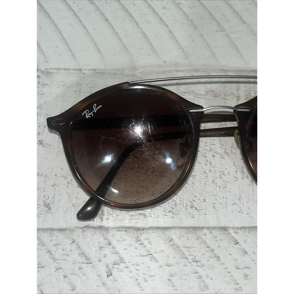 RAY BAN RB4266 6202/13 Polished brown Mirror Sunglasses Frames Only 49-21-140 - Picture 14 of 15